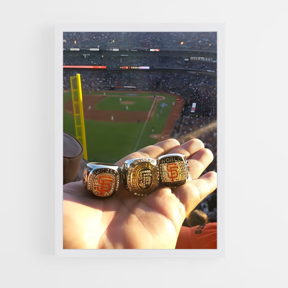 Poster Rings of Victory – affiche Baseball (vue 3)